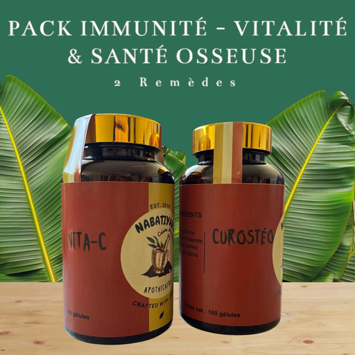 PACK IMMUNITÉ - VITALITÉ & SANTÉ OSSEUSE